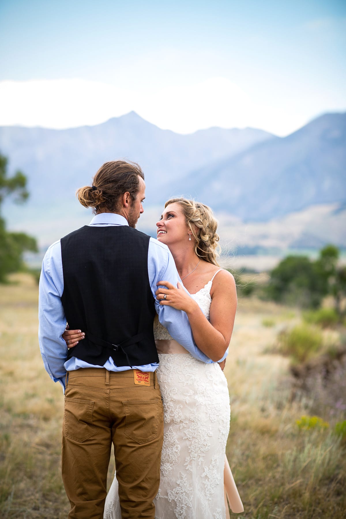 Bozeman wedding photographer Big Sky wedding Montana weddings