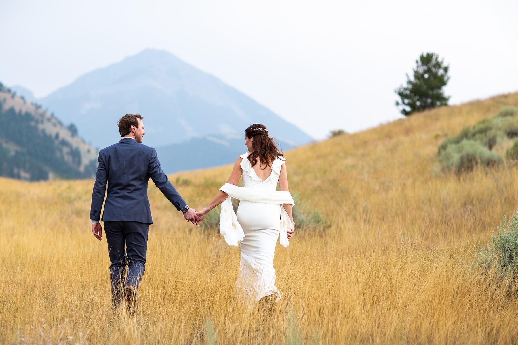 Bozeman wedding photographer Big Sky wedding Montana weddings