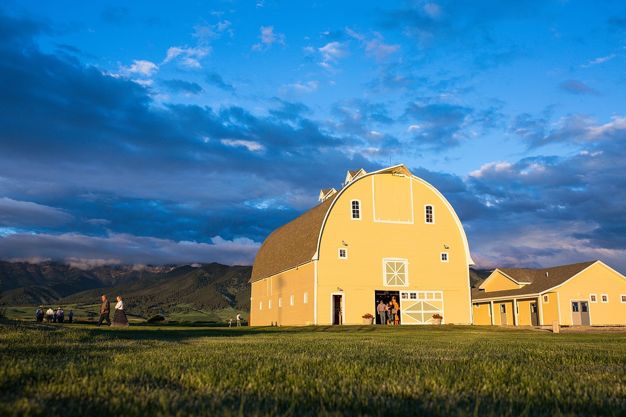 Big Yellow Barn Wedding